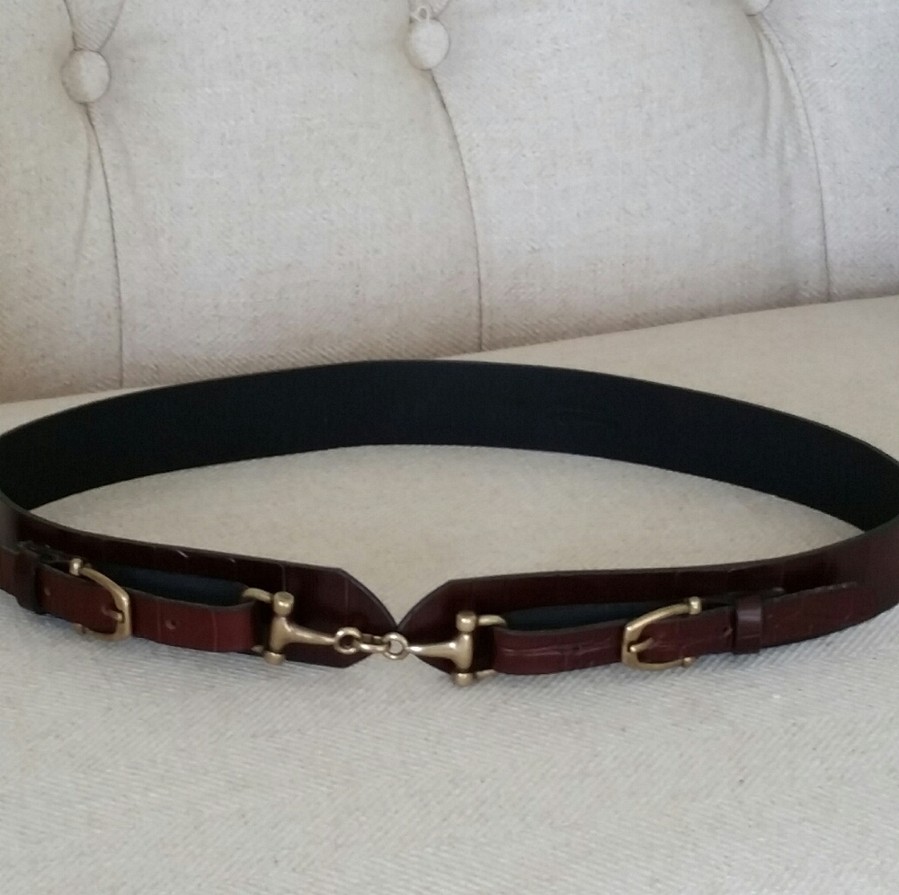 Massimo Dutti leather belt